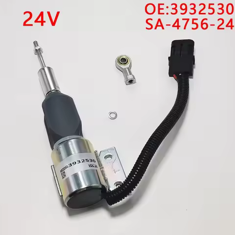Original High quality New For 3932530 24V Dieselmotor Uitgeschakeld Magneetventielen SA-4756-24 for 