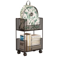 Storage Rack Multi-Layer Storage Rack Wall Side Mobile Storage Rack High School Book Holding Storage