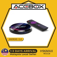 Novo H96 Max RK3528 TV Box 4GB 64GB Android 13 Smart Tv Android Box 2.4G/5G WIFI6 BT5.0 IPTV Malaysi