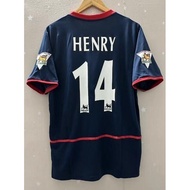 S-XXL         02-04 Arsenal Home Away Retro Soccer Jersey Football 2002-2004 Vintage Jersey Men's  J