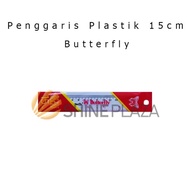 15cm Butterfly Plastic Ruler - 15cm Butterfly Plastic Ruler