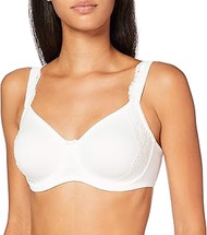 Women's underwired bra, Ivory (champagne 002), 46DD