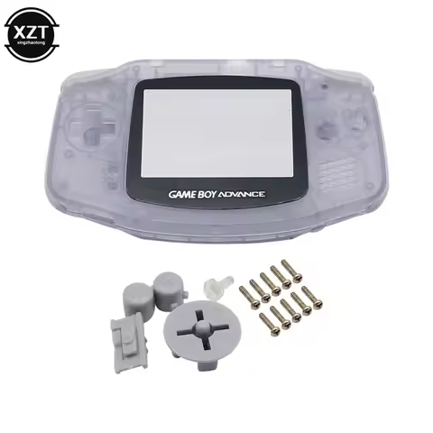 Colorful Housing Shell for Nintendo Gameboy GBA Shell Hard Case With Screen Lens Replacement for Gam