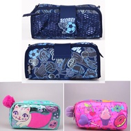 ⭐⭐Australia smiggle Boys Girls Style Cool Pencil Case Primary School Students Large-Capacity Pencil Case Middle School Students Stationery Bag