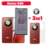Privacy Tempered Glass For Honor X9D X7D X7C X7B X7A X6C X6B X8C X8B Screen Protector with Camera Le