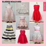 Dress Kids Blueberi Boulevard  / Girl Dress Branded / Dress Budak Gaun Fos ❣️