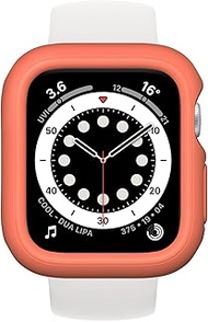RhinoShield Bumper Case Compatible with Apple Watch Series 3/2 / 1 - [42mm] | Slim Protective Cover, Lightweight and Shock Absorbent - Poppy Orange