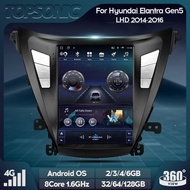 TopSonic Android 8Core IPS 9.7inch Vertical Screen Car Radio Audio Video Stereo Player For Hyundai E