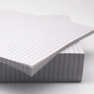 INTERMEDIATE PAD / Yellow Paper / 1/4 , Crosswise , lengthwise  10 pads per ream - Random Brand