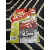 Johnny Lightning classic gold jeep cj-5 diecast