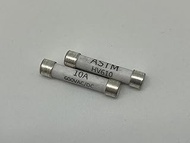 Generic Ceramic Fuse, HV610, 10A / 600VAC/DC, 6x32mm for use in Multimeters (2pcs/pk), White, FF10A6
