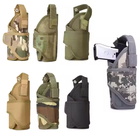 Airsoft Tactical Gun Case Quick Release Right Hand Tornado Pistol Holster Fast Universal Holder Moll