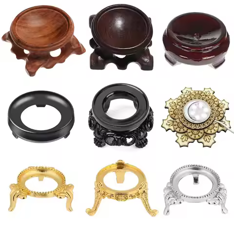 Sphere Support Retro Crystal Ball Stand Branch Base Miniature Sphere Stone Decor Holder Display Stan