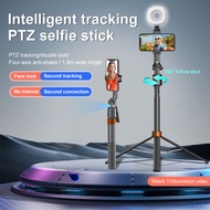 Q13 Smart Face Tracking Gimbal Selfie Stick Four-Axis Anti-Shaking AI Stabilizer Retractable Fill Li