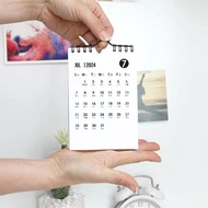 Mini Wall Calendar 2025-2026,Small Wall Calendar, Oct.2025 to Dec. 2026 Spiral Monthly Flip Calendar