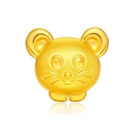 CHOW TAI FOOK 999 Pure Gold Charm - Chinese Zodiac Q 版 Zodiac Rat R21783