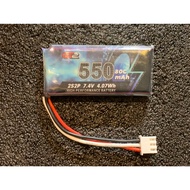 [Tianying Technology] GT2 Football Drone Battery GT2 2S 7.4V 550mAh 80C Flight