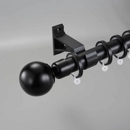 Stainless Steel Extendable Curtain Rod Curtain Track SG Ready Stock