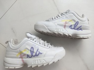 Fila disruptor 2 script 👟👟 - แท้ มือสอง สภาพดี