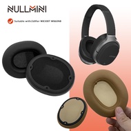 NullMini Replacement Earpads for Edifier W830BT W860NB Headphones Leather Sleeve Earphone Earmuff
