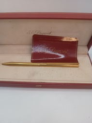 ปากกาS.T.Dupont ปากกาสีทอง ลูกลื่น มือสอง