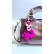 GANTUNGAN / Initial Hanger Aesthetic/ Hanger Keychain Keychain / Letter Keychain Souvenir