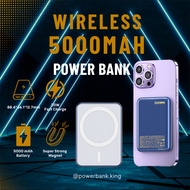 Remax 5000mAh Magnetic Power Bank 20W PD+QC, Wireless Powerbank Fast Charging, Mini Portable Powerbank For iphone