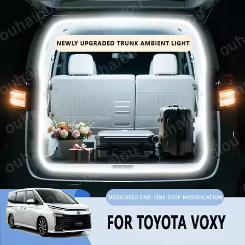 For Toyota Voxy 70 80 90 series trunk light modification light Atmosphere lights White warm white Re