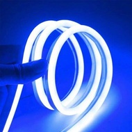 LAMPU LED NEON FLEX 220 V WARNA BIRU / NEON FLEX SELANG / LAMPU DEKORASI KAMAR / LAMPU HIAS / LAMPU 