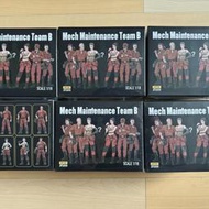 【雙11福利】JOYTOY暗源 機甲裝備維修組 1:18兵人機甲裝備維修組戰星辰機修組裝3.75寸模型 尺