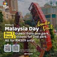 [BUY 2 FREE 2] THEMEPARK TICKETS - SUNWAY LAGOON / LOST WORLD / A'FAMOSA