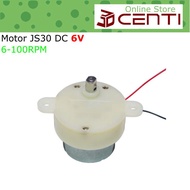 JS30 Micro Gear Motor DC 6V Electric Motor 5RPM 10RPM 40RPM 100RPM JS 30 Reduction Gearbox