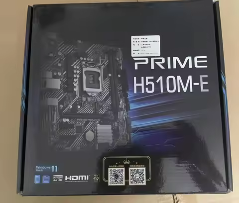 Boxed FOR ASUS PRIME H510M-E supports 10th and 11th generation CPU M.2