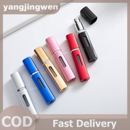 YANGWEN 8/10ml Refillable Perfume Bottle With  Scent Pump Portable Travel Empty Cosmetic Containers 