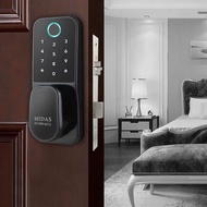 [Kaiser Plus +] M-3000FDK, Smart Fingerprint Lock, Simple Design Digital Door Lock, Operate with Sma