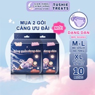 【Combo of 2 packs】Tushie Treats Adhesive Pantyhose Tape - Side Adhesive BVS Pants, Replace Without B