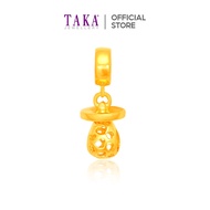 TAKA Jewellery 916 Gold Pacifier Charm