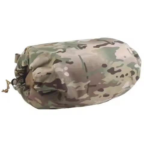 Tactical Gas Mask Pouch Elastic Cord Adjustment Outdoor Hunting Tools Clothe Storage Roll 1 Pouch Mo