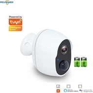 2MP Wireless Battery Camera 6000mAh Rechargeable Battery IP65 Outdoor Indoor Tuya Smart Life IP WiFi