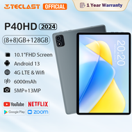 🔥รับประกัน1ปี🔥แท็บเล็ต Teclast P40HD 16GB(8+8) RAM 128GB ROMใส่ชิมได้ แท็บเล็ตโทรได้ WiFi+4G แท็บเล็ตของแท้ tablet Android 13 OS 10.1 นิ้ว IPS รองรับภาษไทย❗Zoom/Google