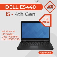 DELL LATITUDE E5440 Intel Core I5 4th Gen -  4GB RAM - 128GB SSD- Microsoft Windows 10 Pro (USED)