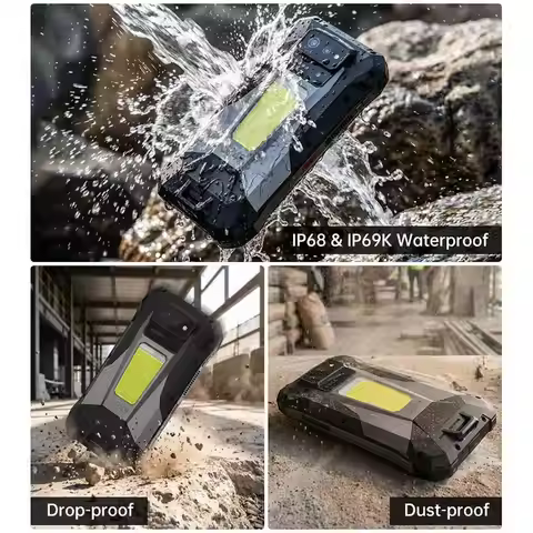 Unihertz TANK X 8849 5G Smartphone 32+512GB Built-in 1080P 220 lumen Projector 50MP+64MP Camara Andr
