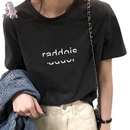 เสื้อยืดแฟชั่น คอกลม เนื้อผ้าหนาเด้ง ใส่สบาย ซักง่าย  TS1053