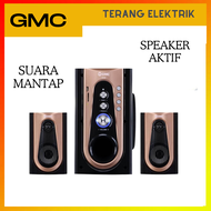 GMC 886M Speaker Multimedia BLUETOOTH SUARA MANTAP BANGET / Speaker aktif GMC / Speaker aktif