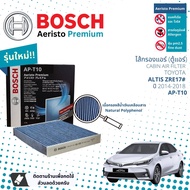 [Bosch Cabin Filters] ไส้กรองแอร์ ไส้กรองในห้องโดยสารแบบมีแผ่นคาร์บอน Aeristo Premium Bosch AP-T10 สำหรับ Toyota Altis ZRE17#  ปี 2014-2018 ปี 14151617185758596061 Altis14