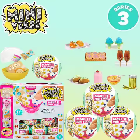 Miniverse Miniverse Make It Mini Food Diner Series3 Popsicle Dessert Blind Box DIY Kitchen Customize