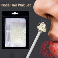 25g/50g Nose Wax Kit For Nose Hair Removal Wax Set Paper Free Nose Hair Wax Beans Cleaning Wax K2