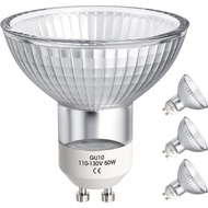 Light Bulbs(Pack of 4) - 50W 110V Wax Warmer Bulbs GU10 LED Bulbs with Long Lasting Lifespan Warm Li