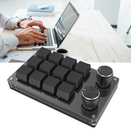 Portable 12Keys RGB Mini Keyboard OSU Custom Gaming Keyboard 3/6/12 Keys Programmable DIY Mechanical Keyboard Macro Keypad shensong
