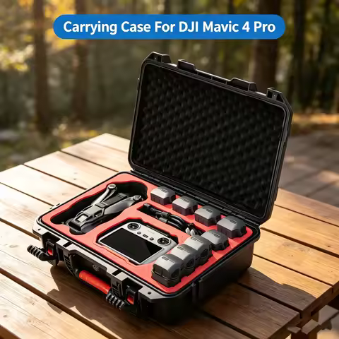 STARTRC Waterproof Hard Carrying Case for DJI Mavic 4 Pro Drone Fly More Combo Accessories Fits RC 2